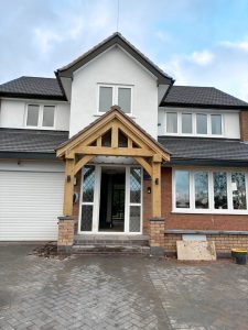 Green Oak Porch Extension Staffordshire 2 225x300